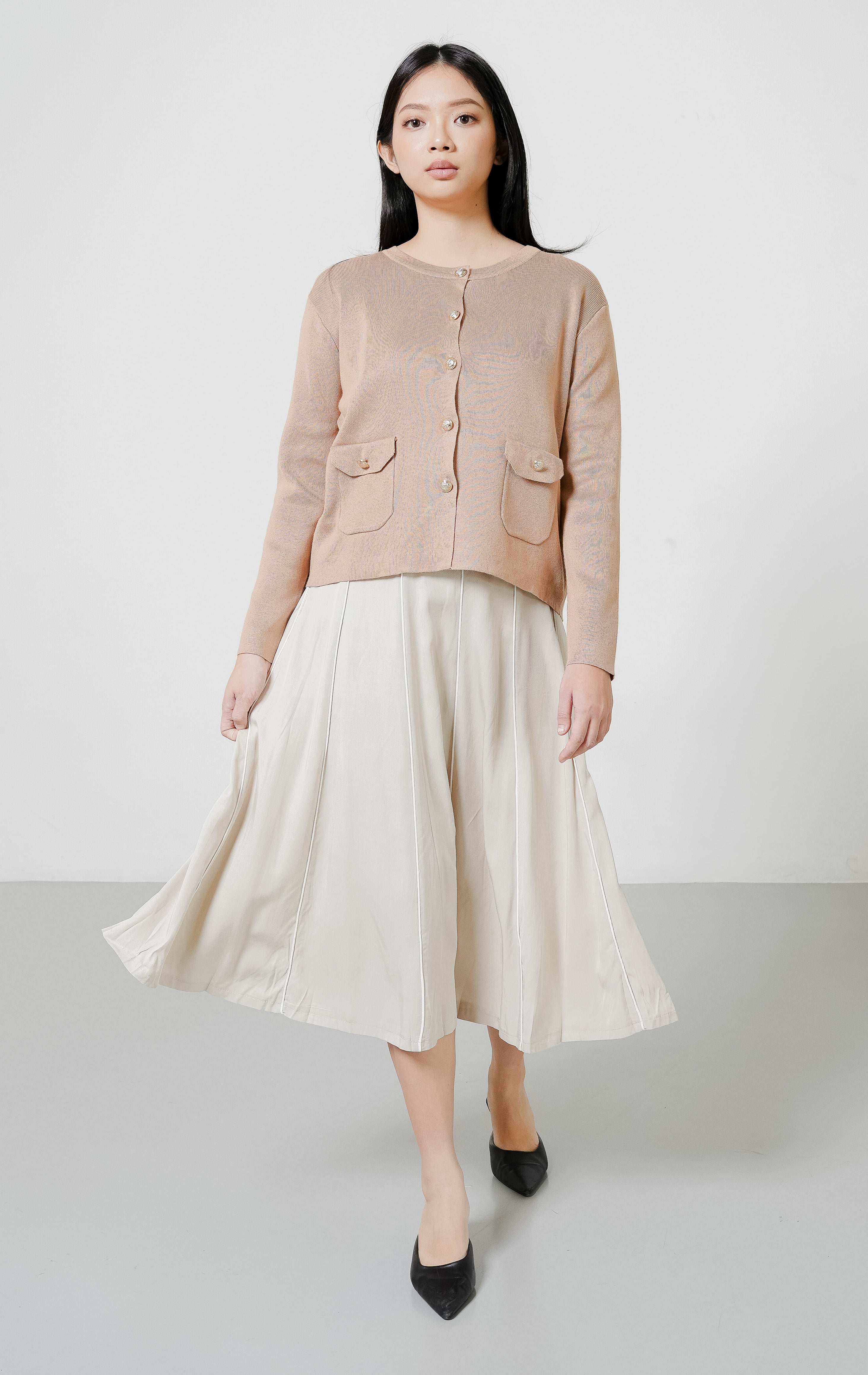 Mindy Cardigan Brown
