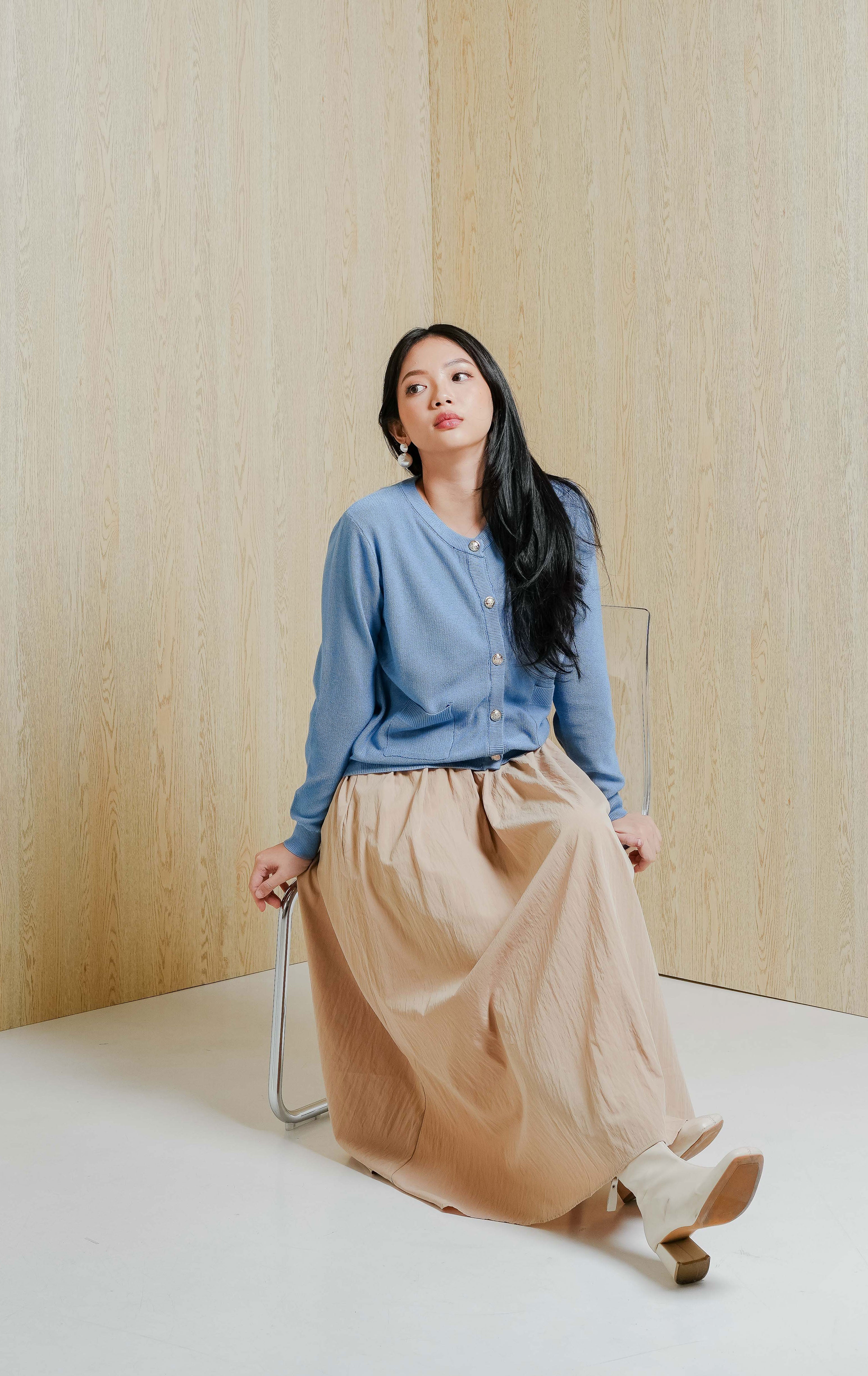 Travi Cardigan Blue