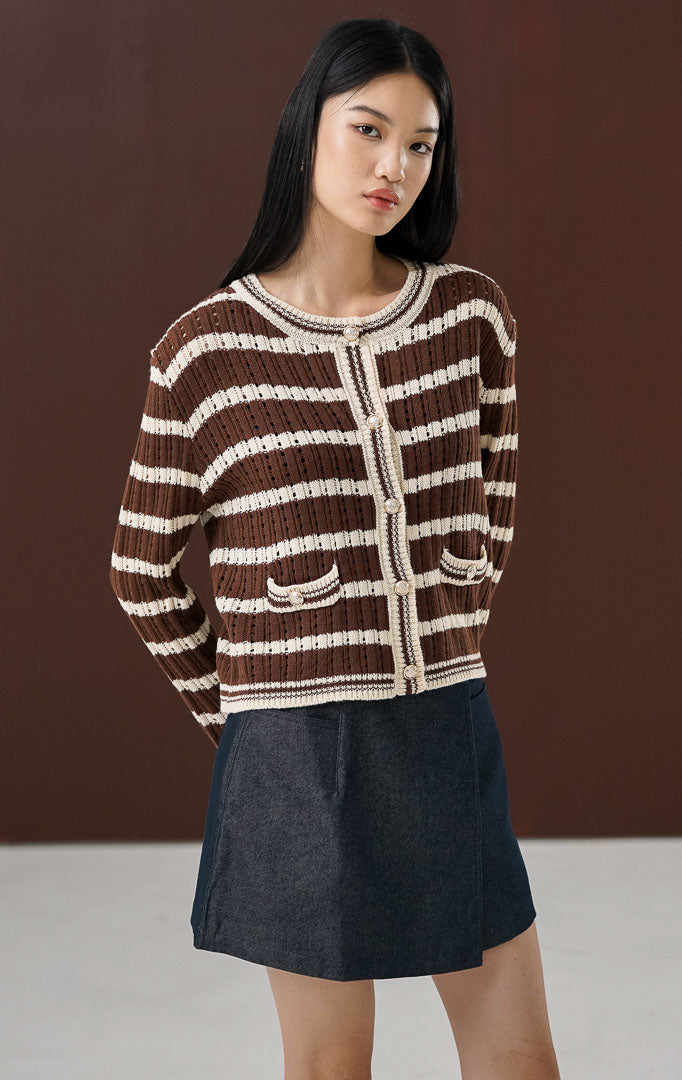 Candice Cardigan Brown