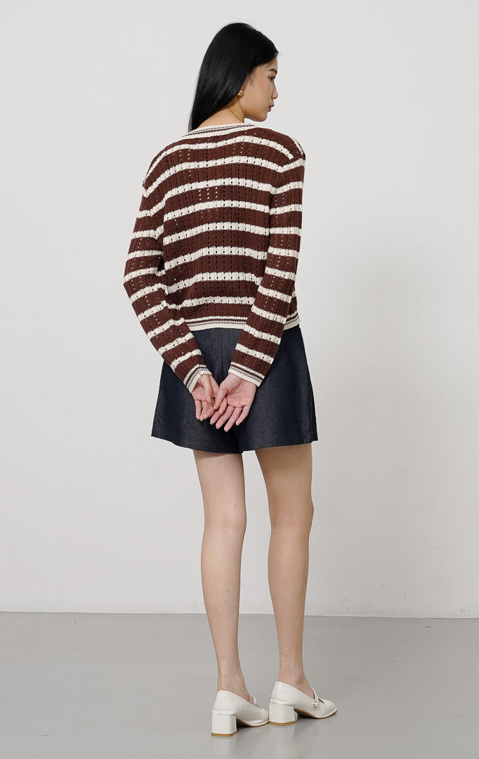 Candice Cardigan Brown