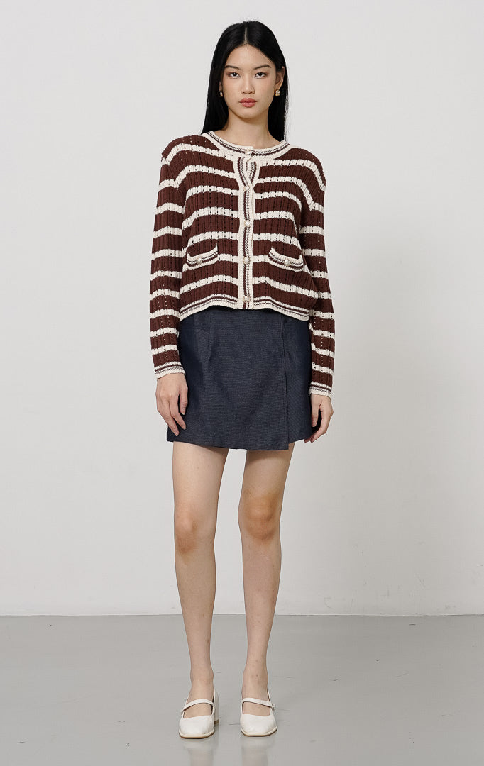 Candice Cardigan Brown