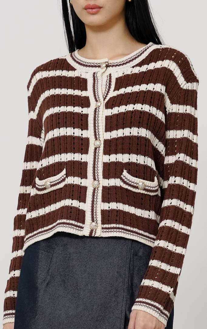 Candice Cardigan Brown