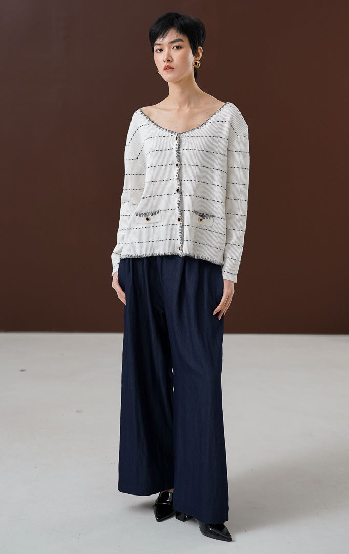 Valerie Cardigan White