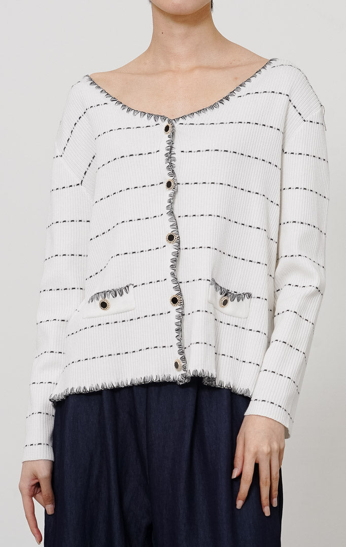 Valerie Cardigan White