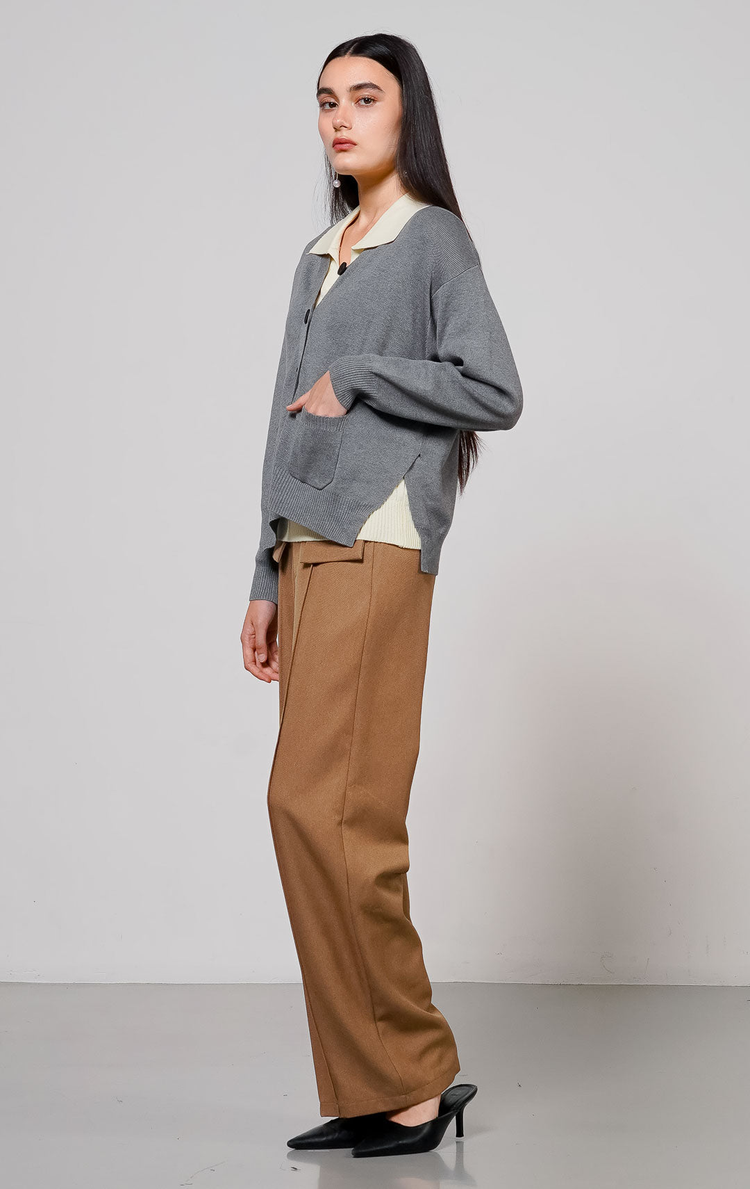 Luna Cardigan Grey