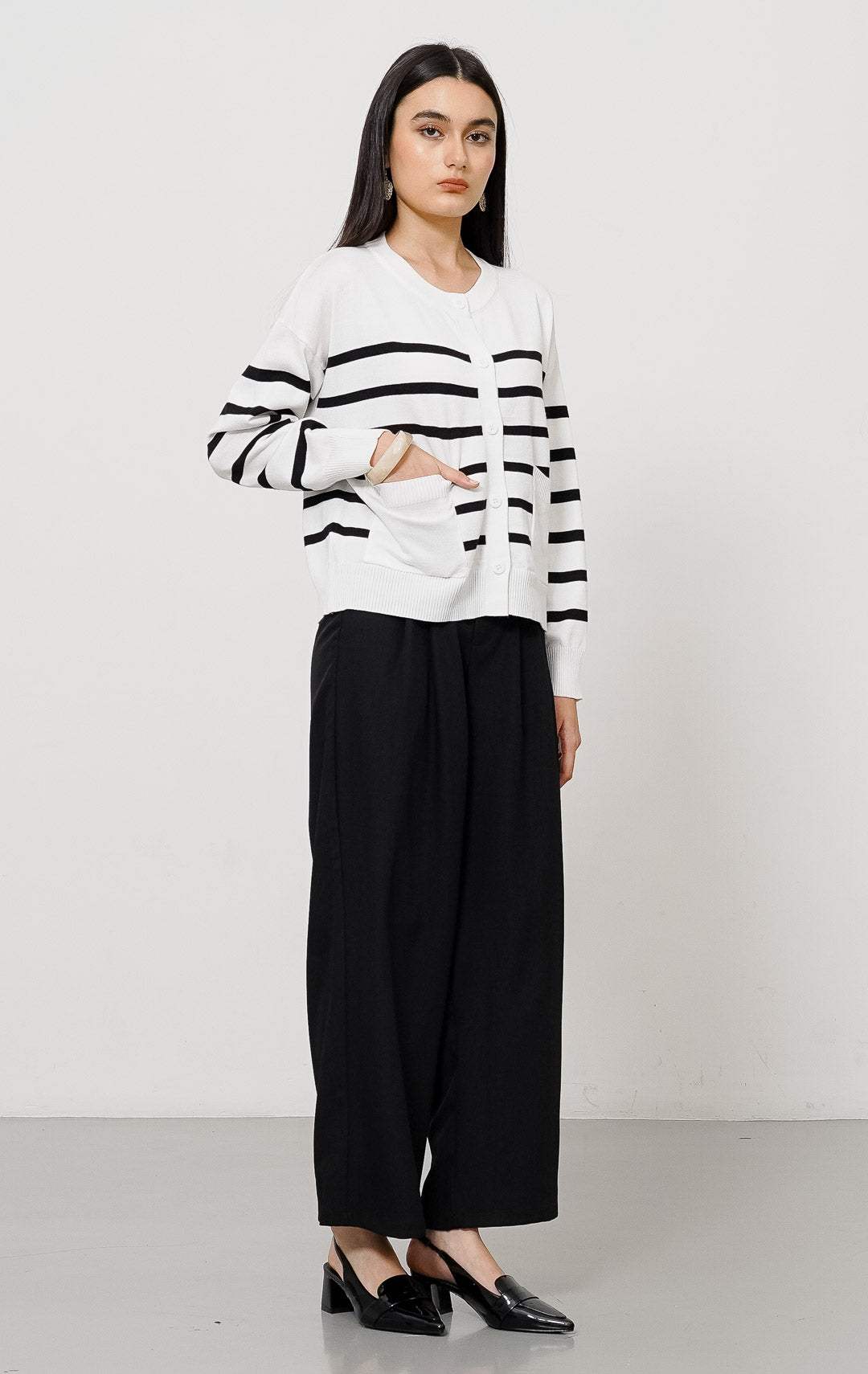 Zio Sweater White