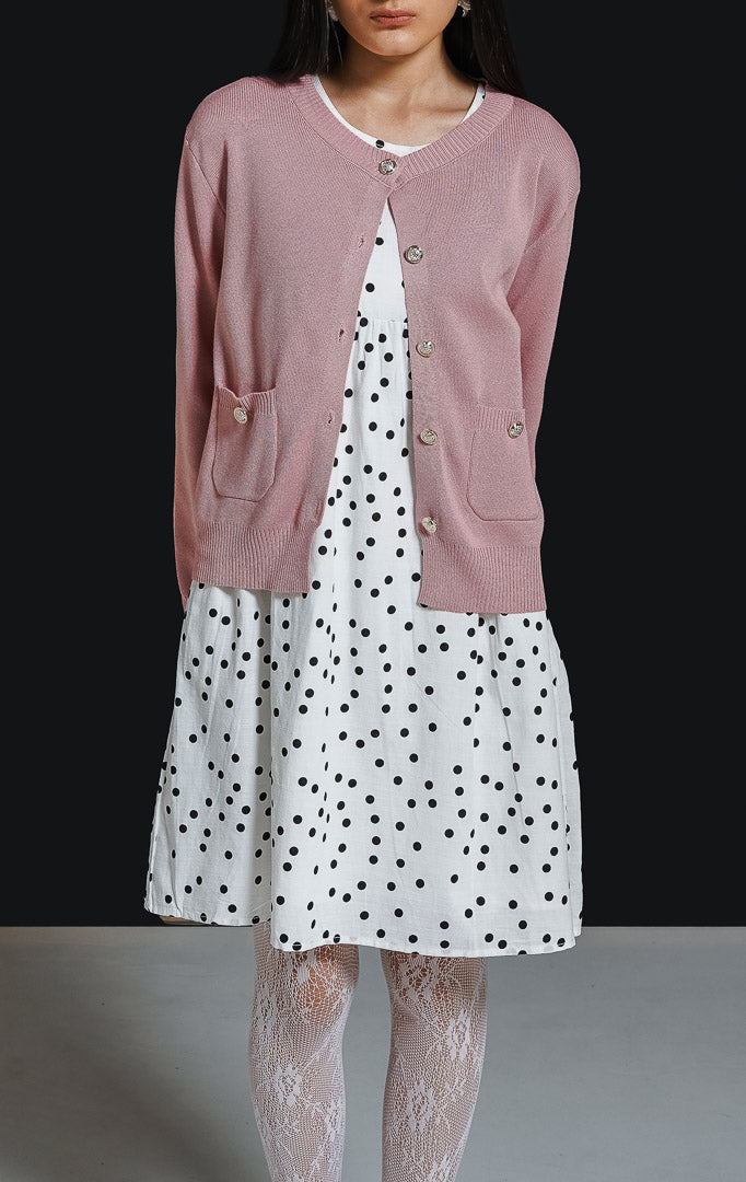 Lily Cardigan Pink