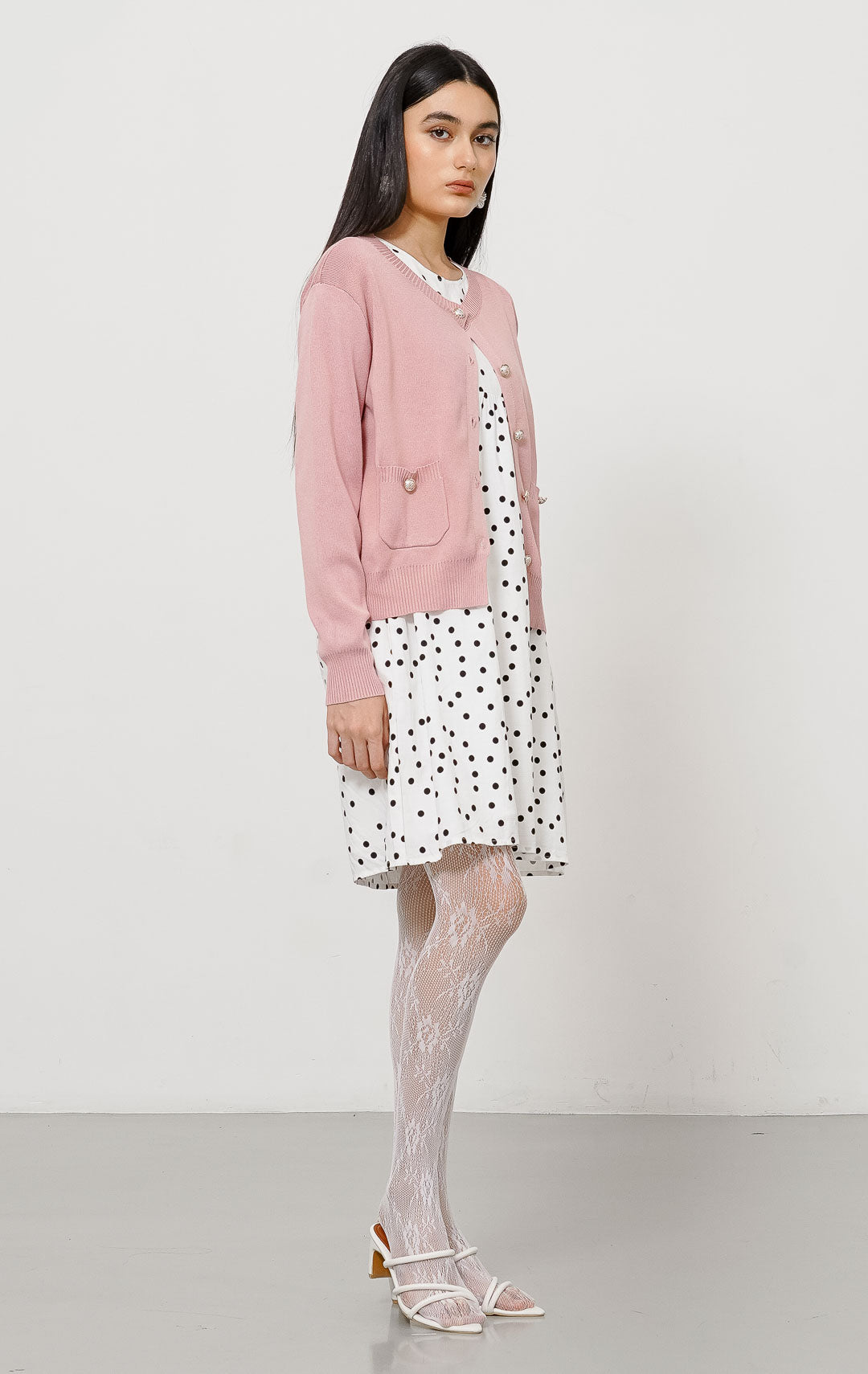 Lily Cardigan Pink