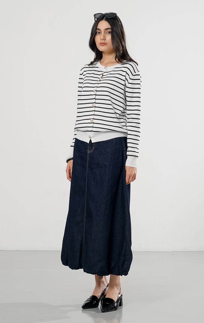 Alika Cardigan White