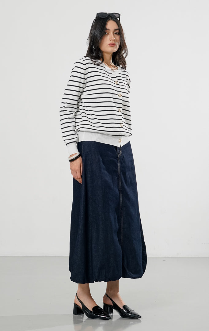 Alika Cardigan White