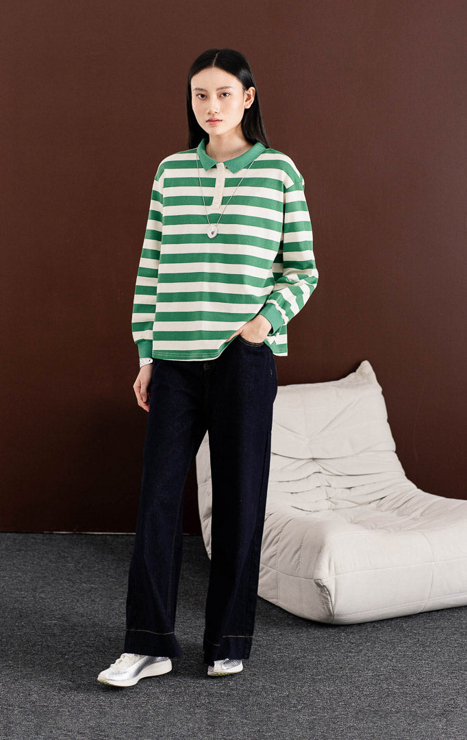 Minji Sweater Green