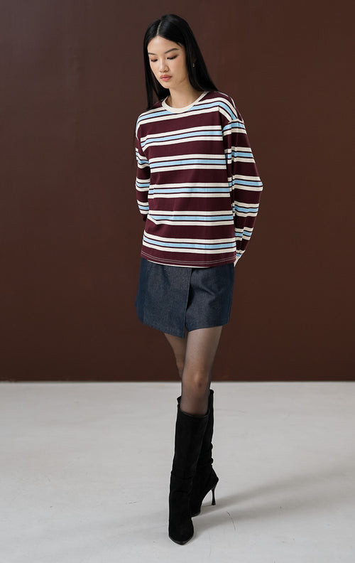 Yebin Sweater Maroon
