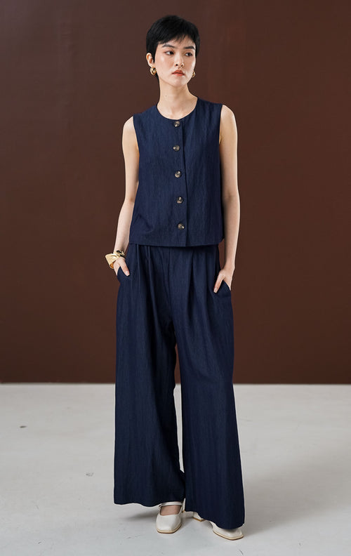 Ursula Vest Navy