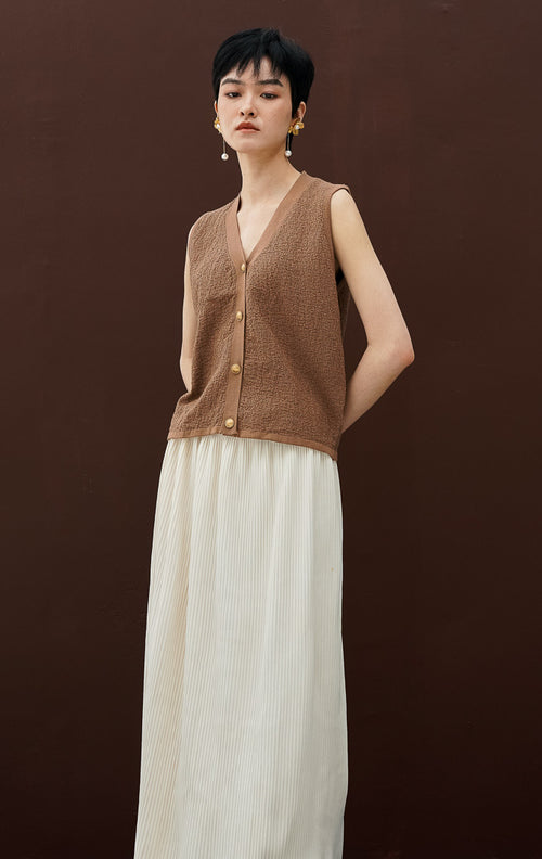 Monica Vest Brown