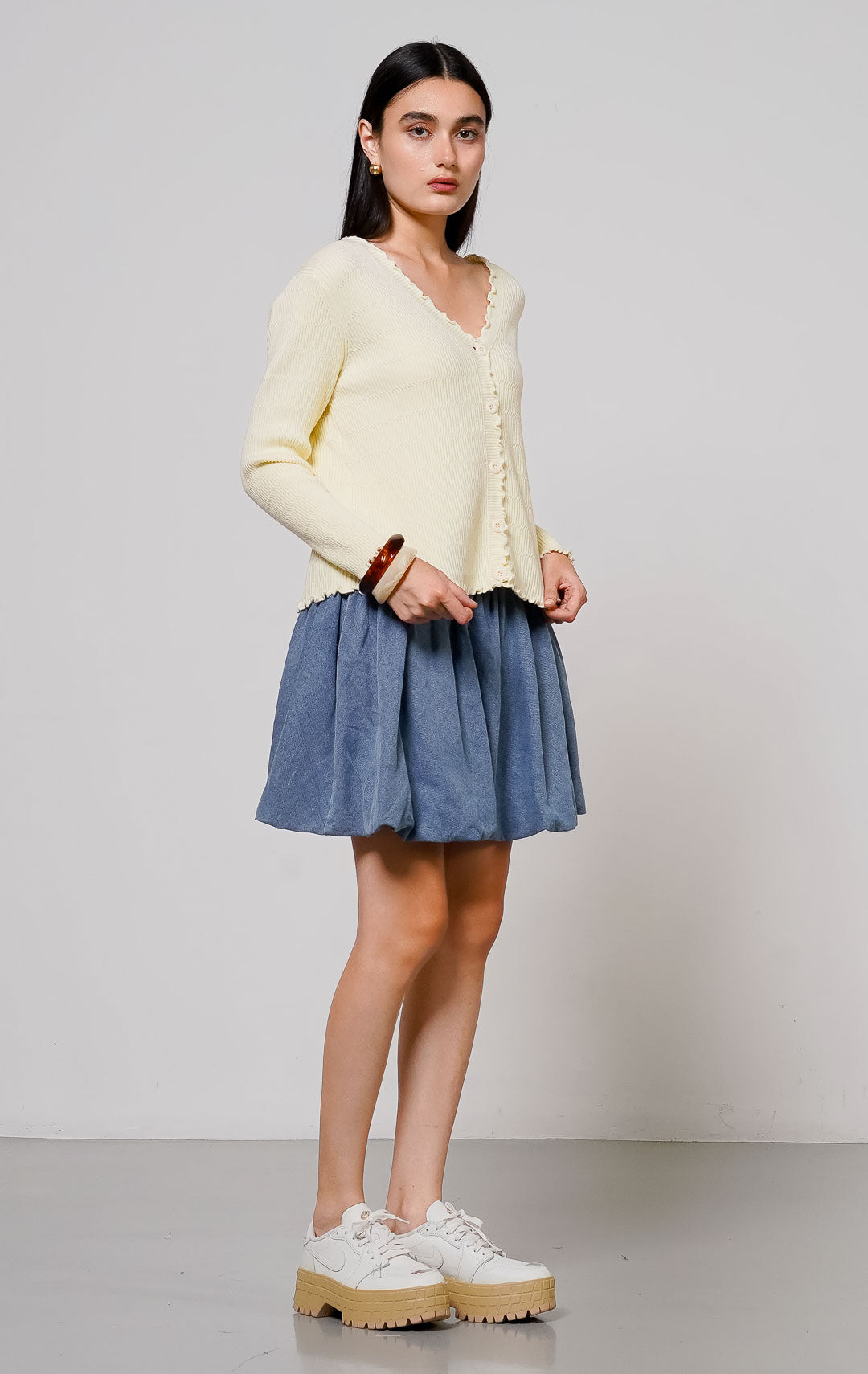 Shera Cardigan Yellow