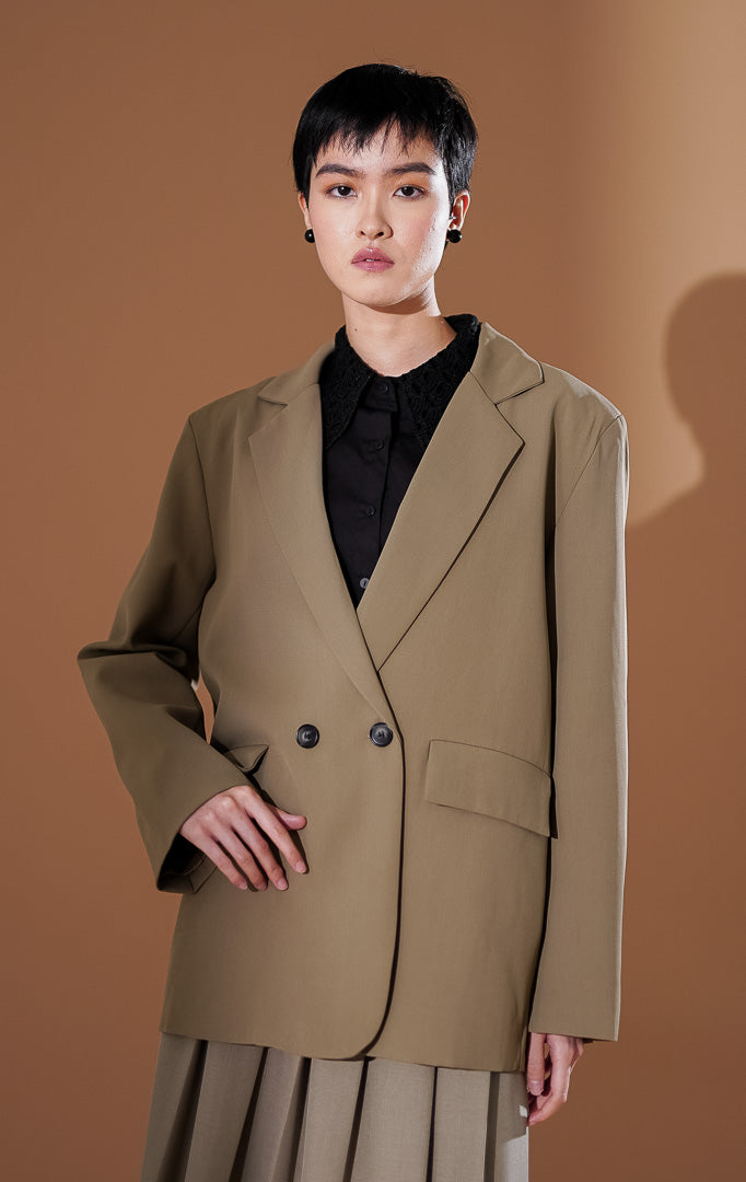 Phoebe Blazer Olive
