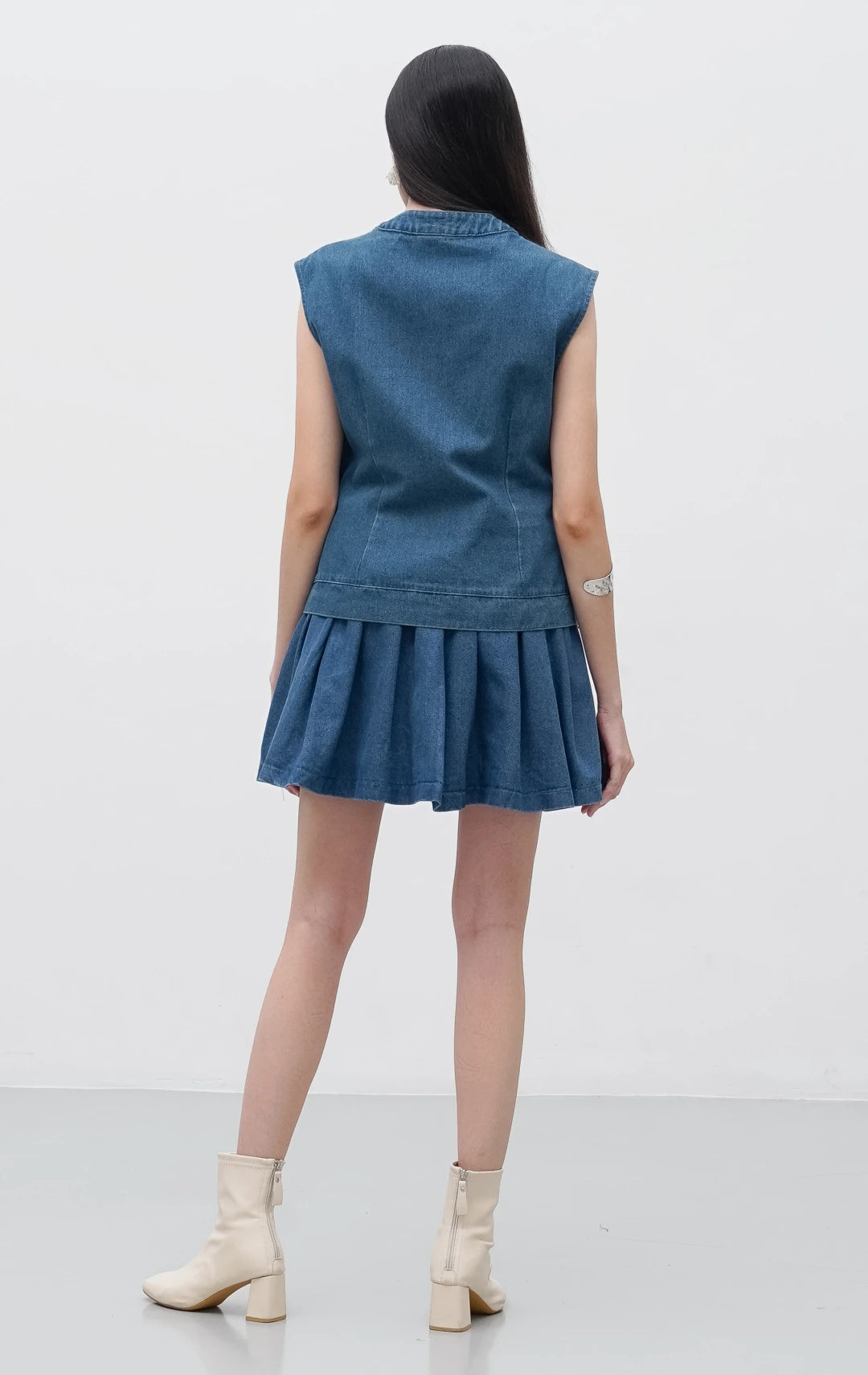 Claudia Top Dark Denim