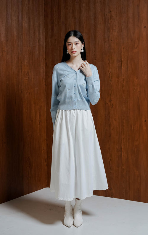 Petunia Cardigan Blue