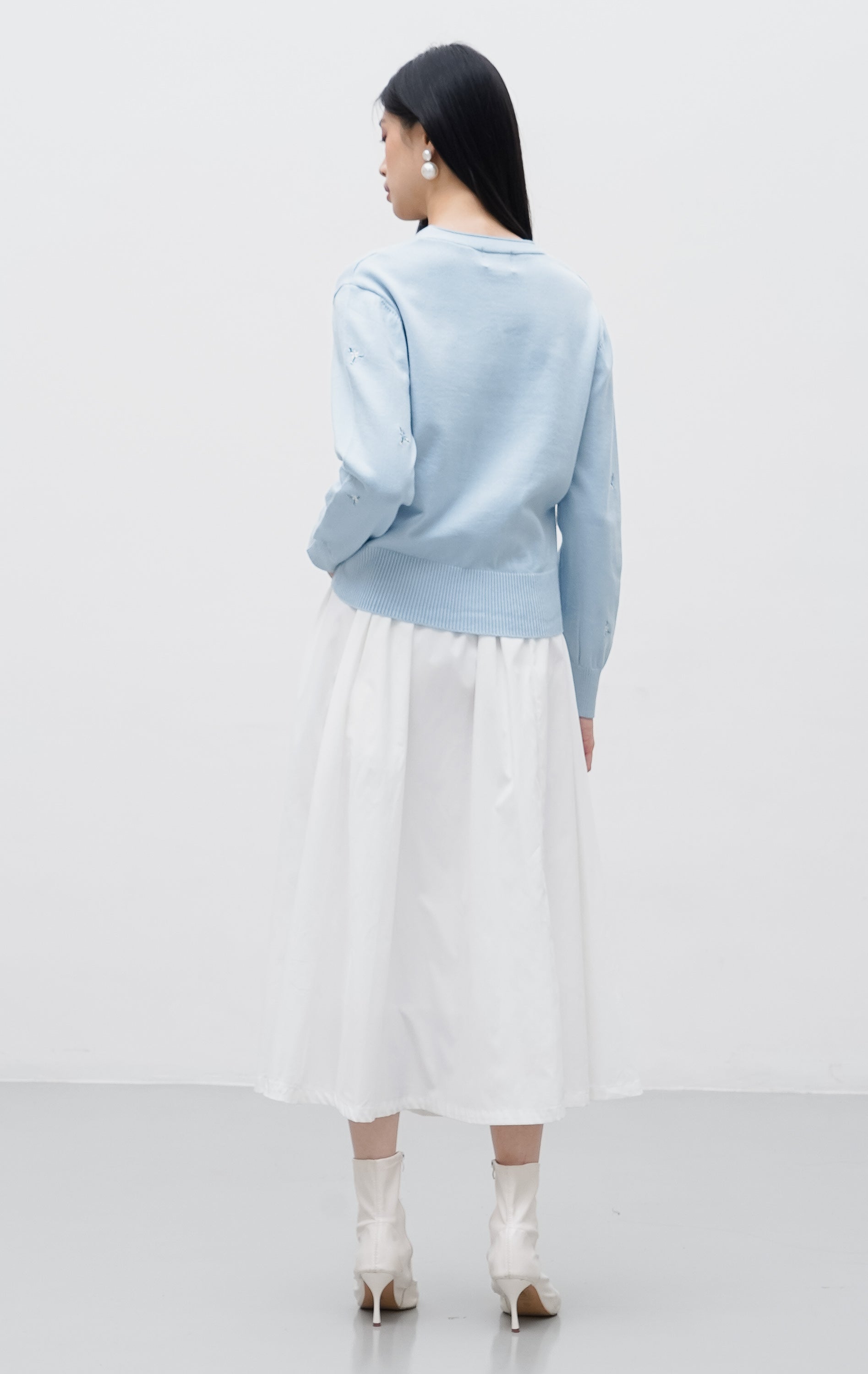 Petunia Cardigan Blue