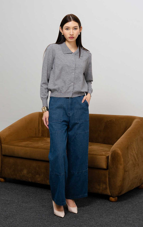 Jolin Cardigan Grey