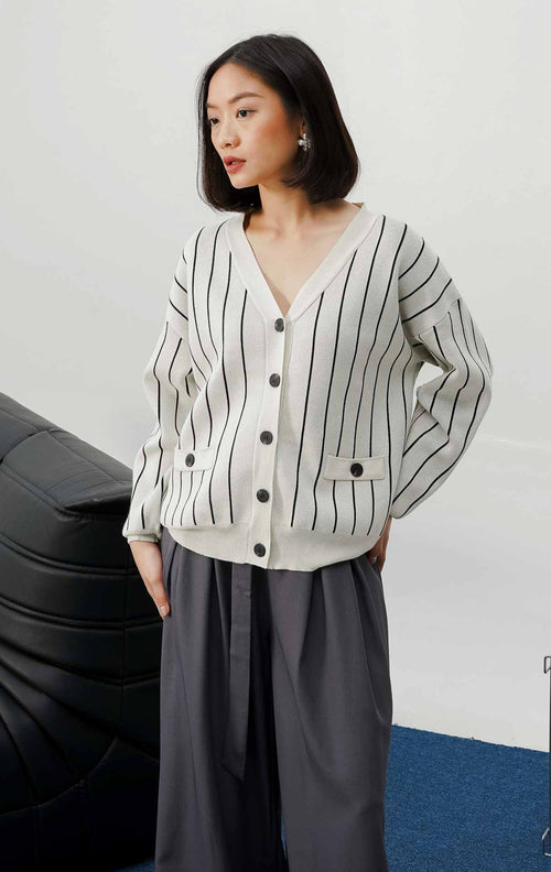 Oslo Cardigan Ivory