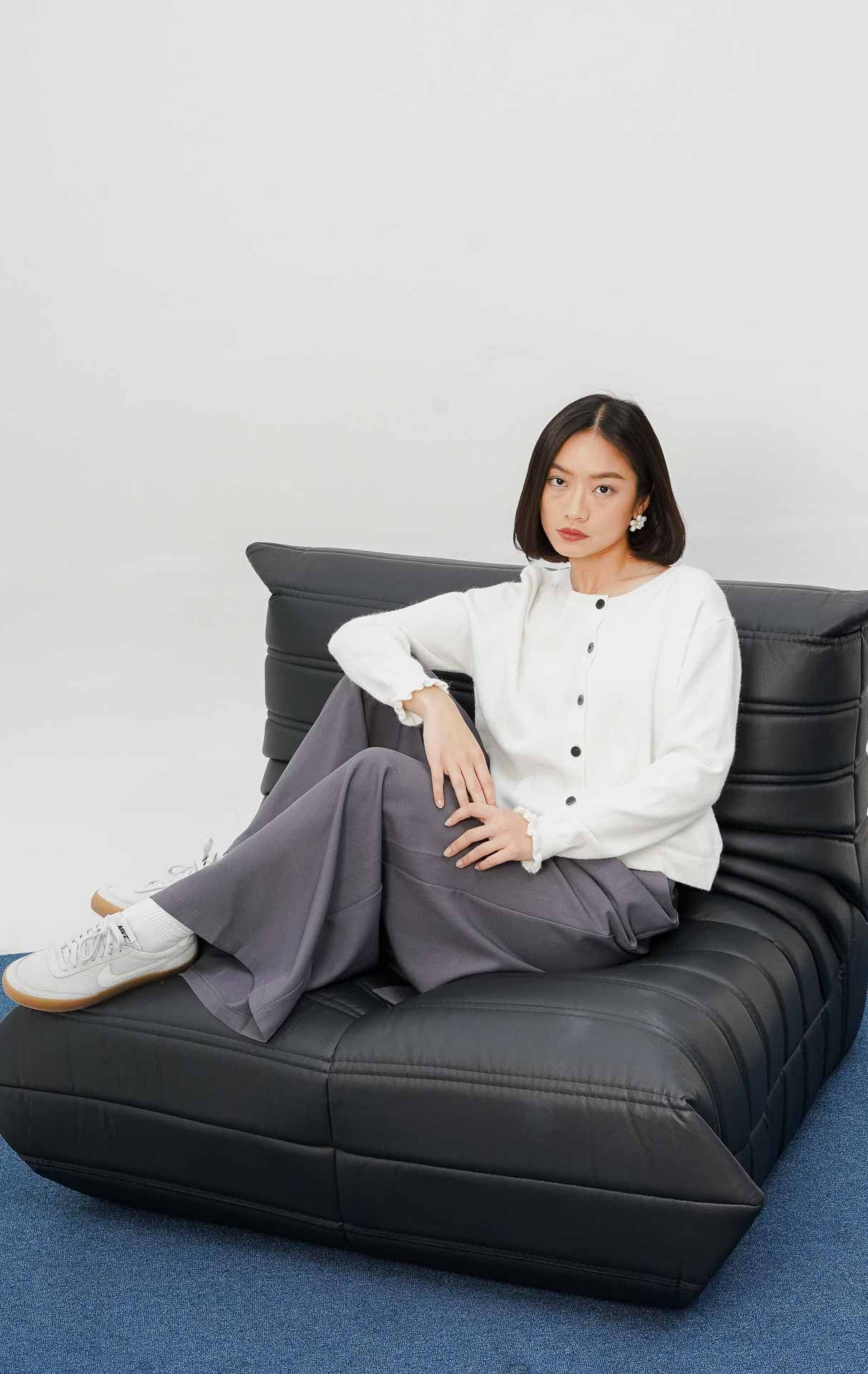 Becca Cardigan White