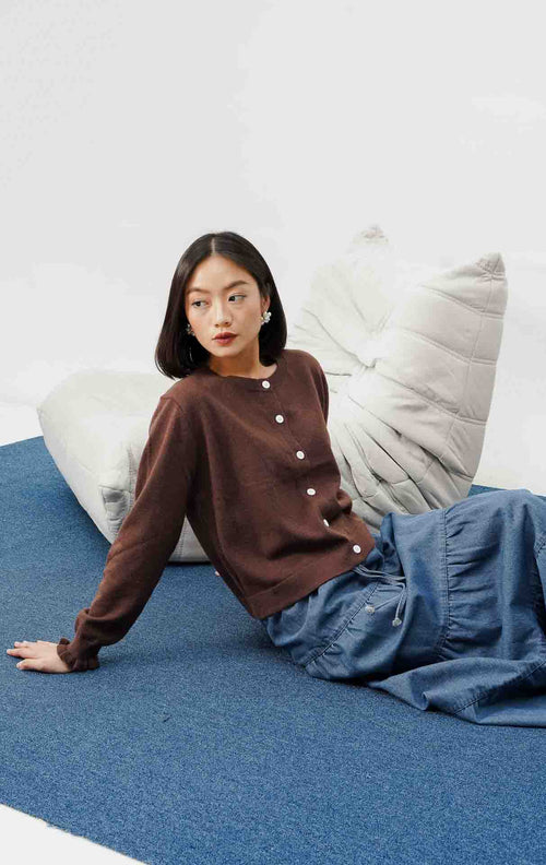Becca Cardigan Brown
