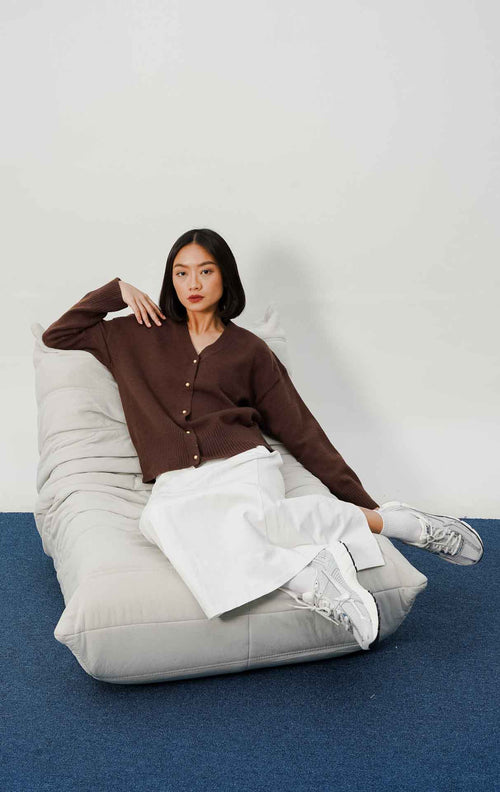 Elly Cardigan Dark Brown