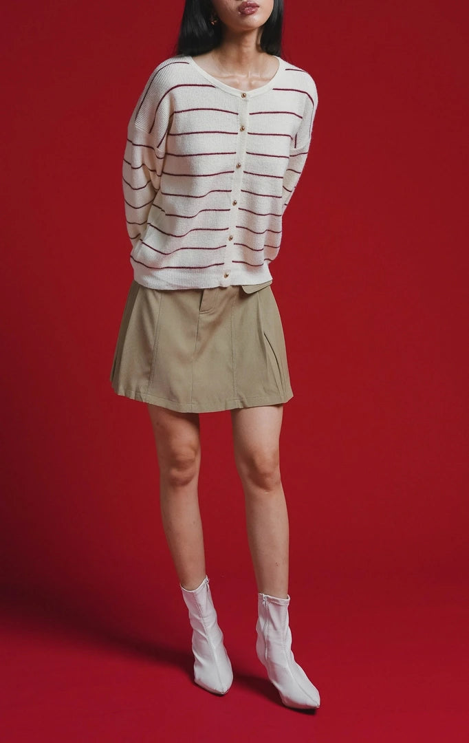 Jilian Cardigan Red