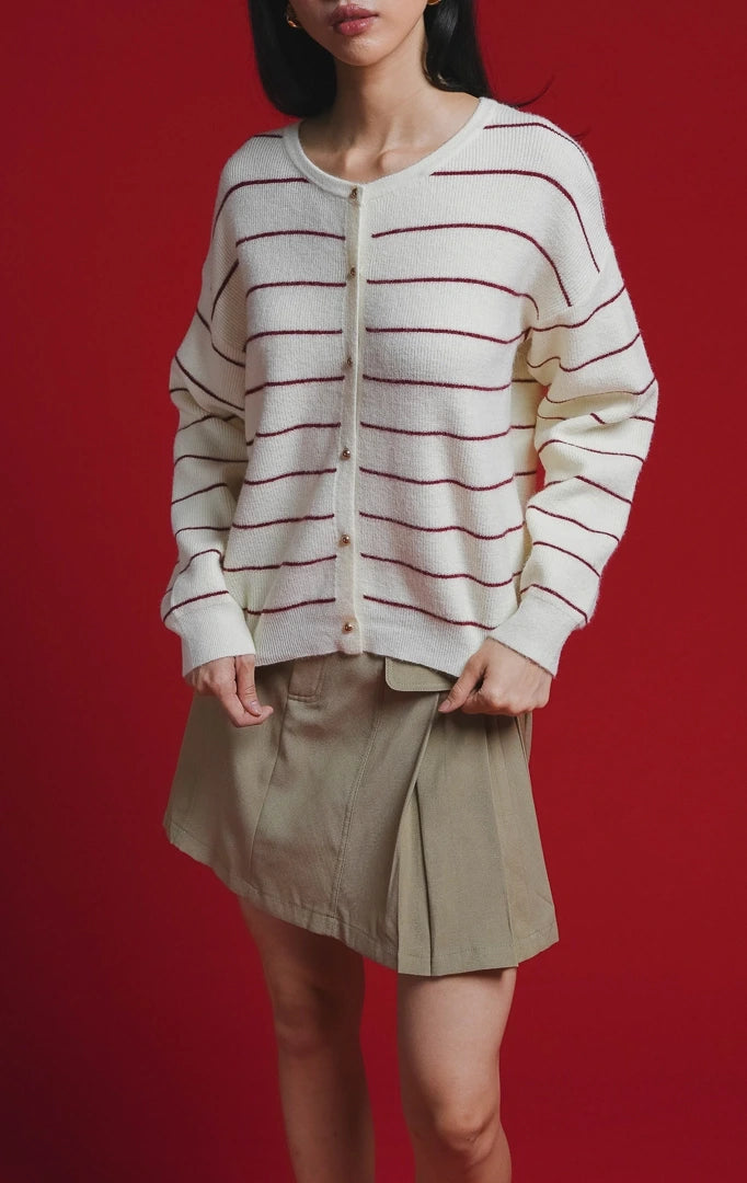 Jilian Cardigan Red