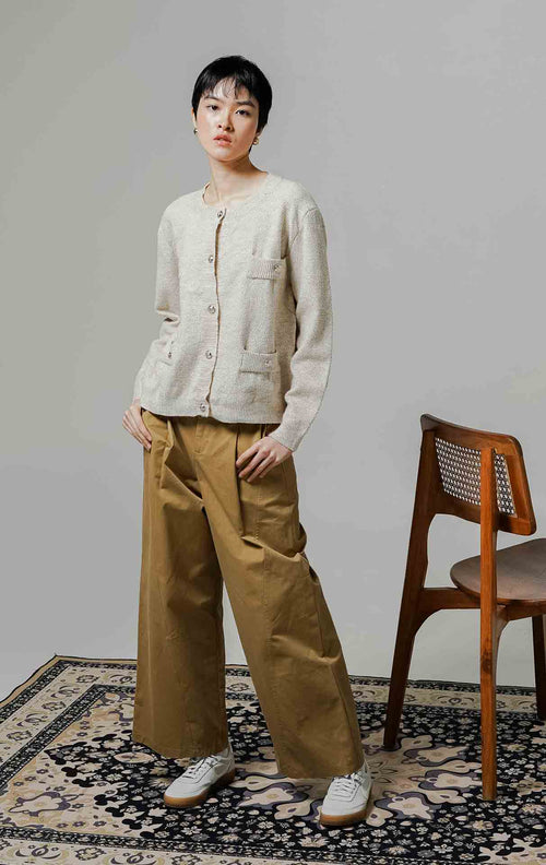 Mulan Cardigan Brown