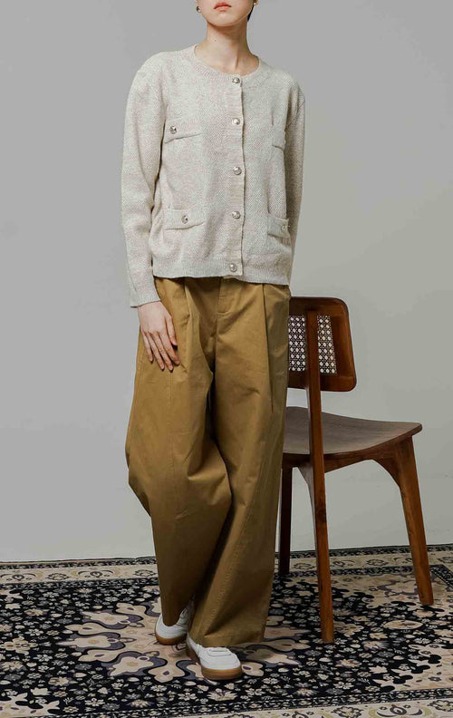 Mulan Cardigan Brown