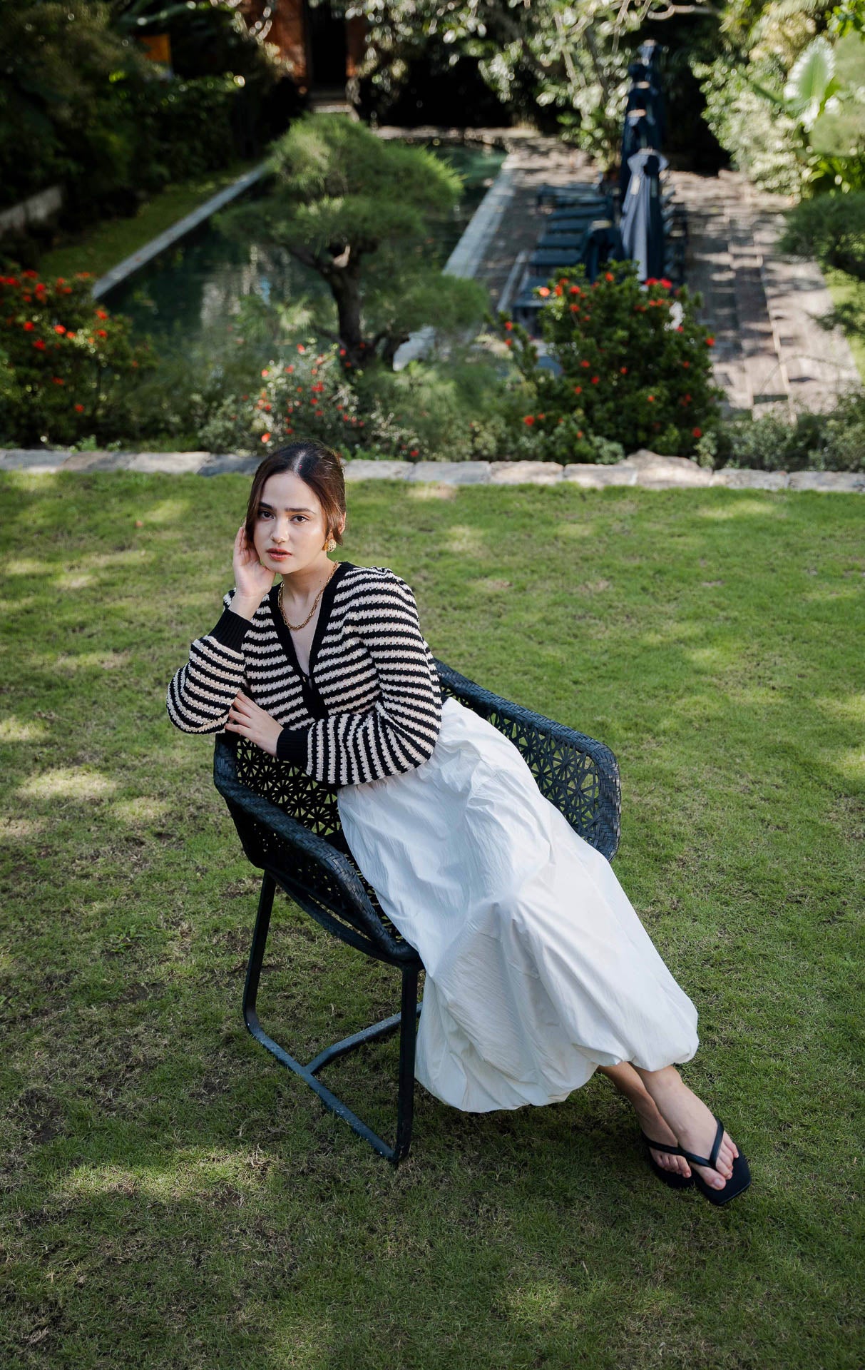 SH Thea Cardigan Black