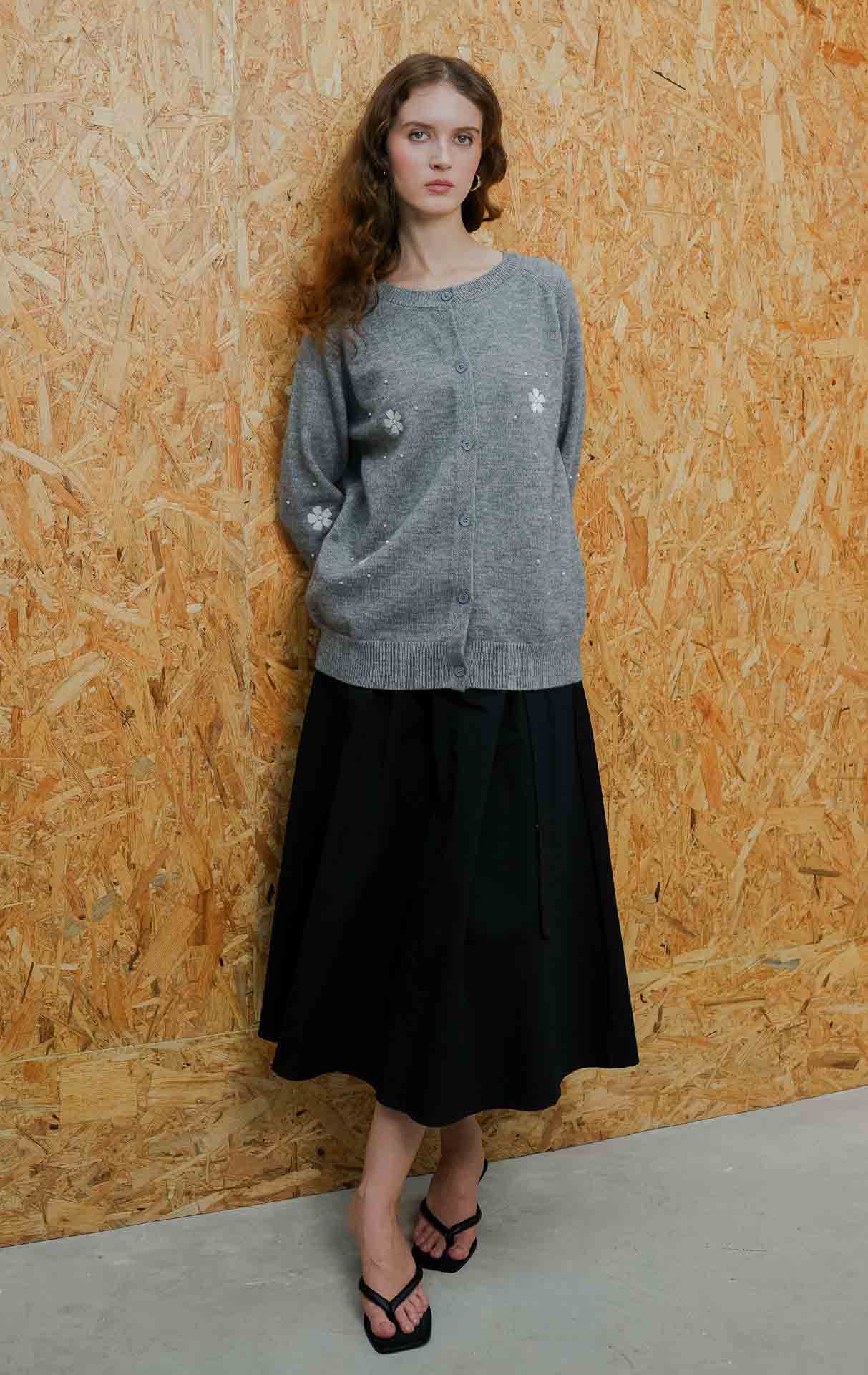 SH Rachel Cardigan Grey