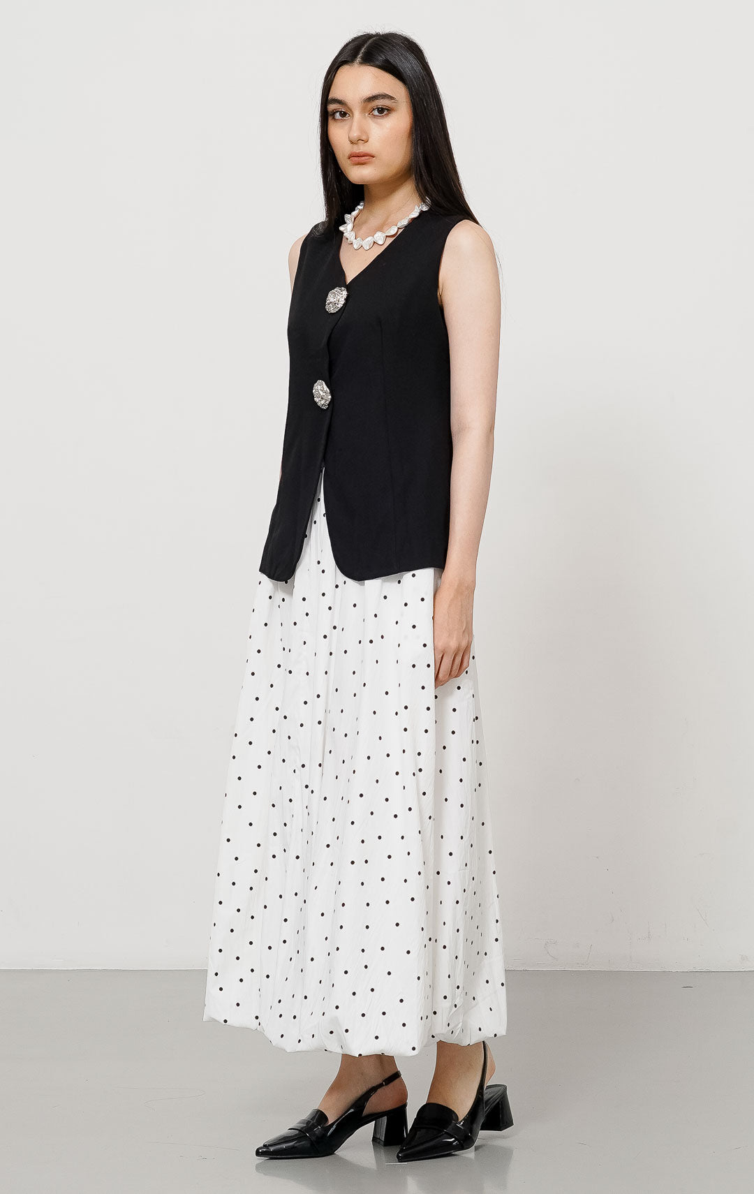 Brianna Vest Black