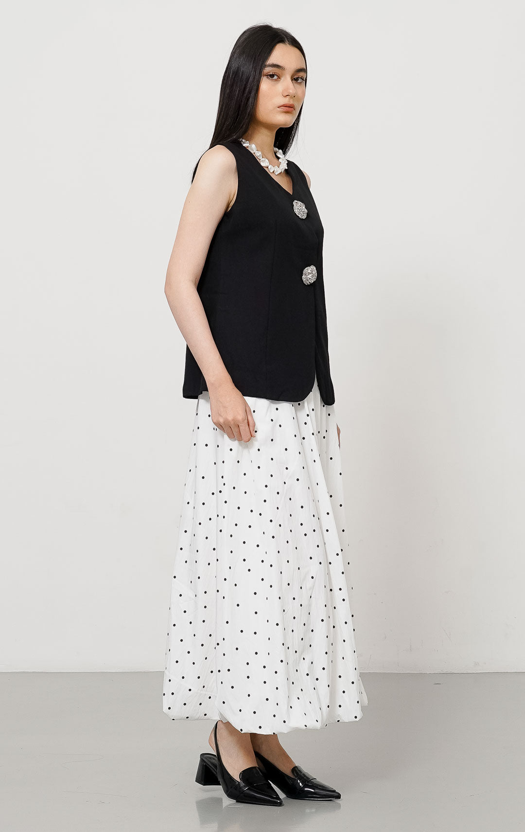 Brianna Vest Black