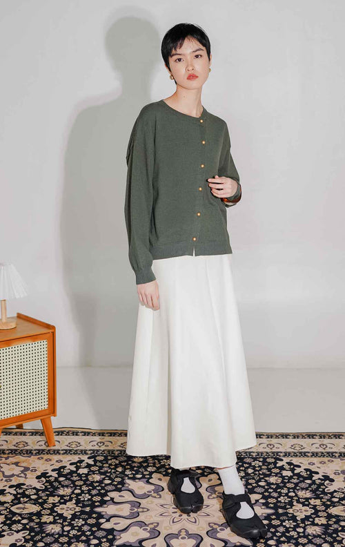 Yurri Cardigan Dark Green