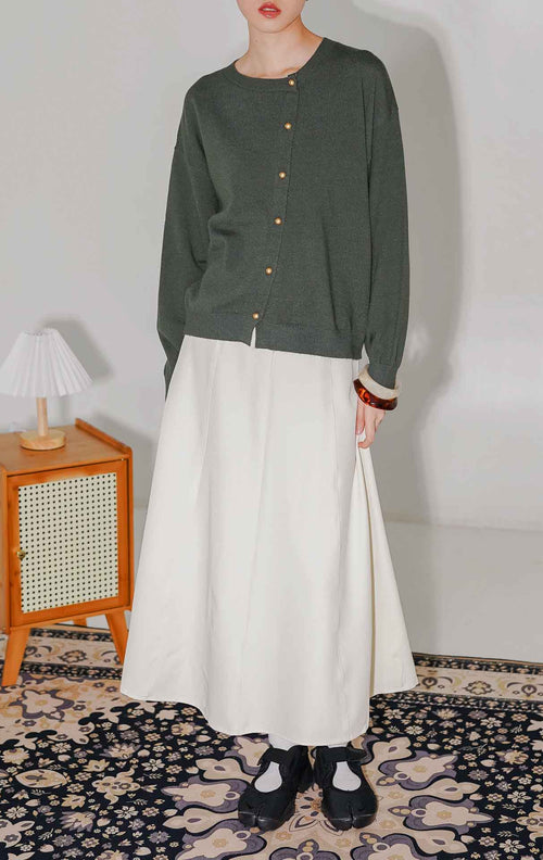 Yurri Cardigan Dark Green