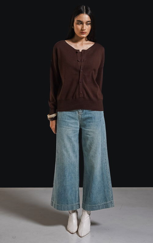 Avena Sweater Brown