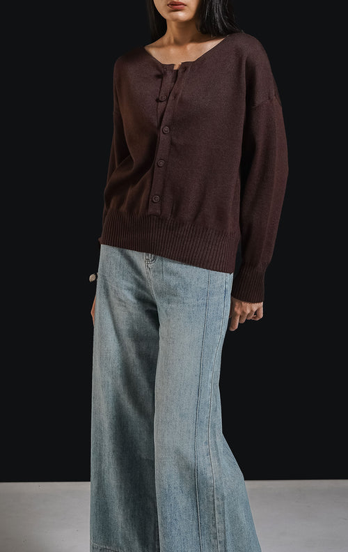 Avena Sweater Brown