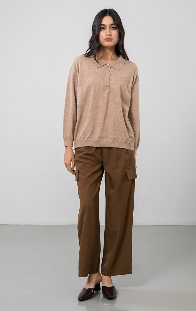 Wisteria Sweater Brown