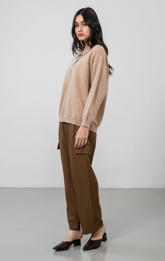 Wisteria Sweater Brown