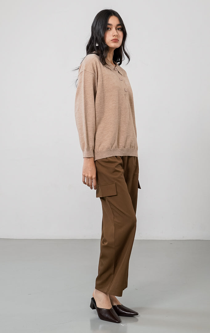 Wisteria Sweater Brown