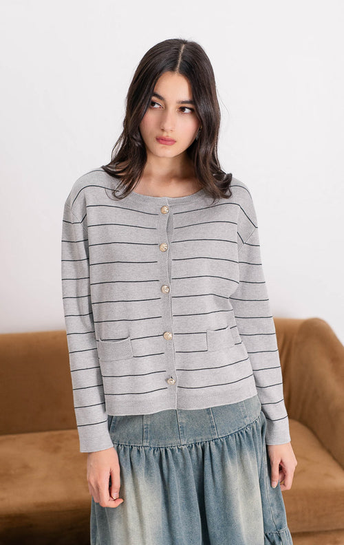 Jolene Cardigan Grey