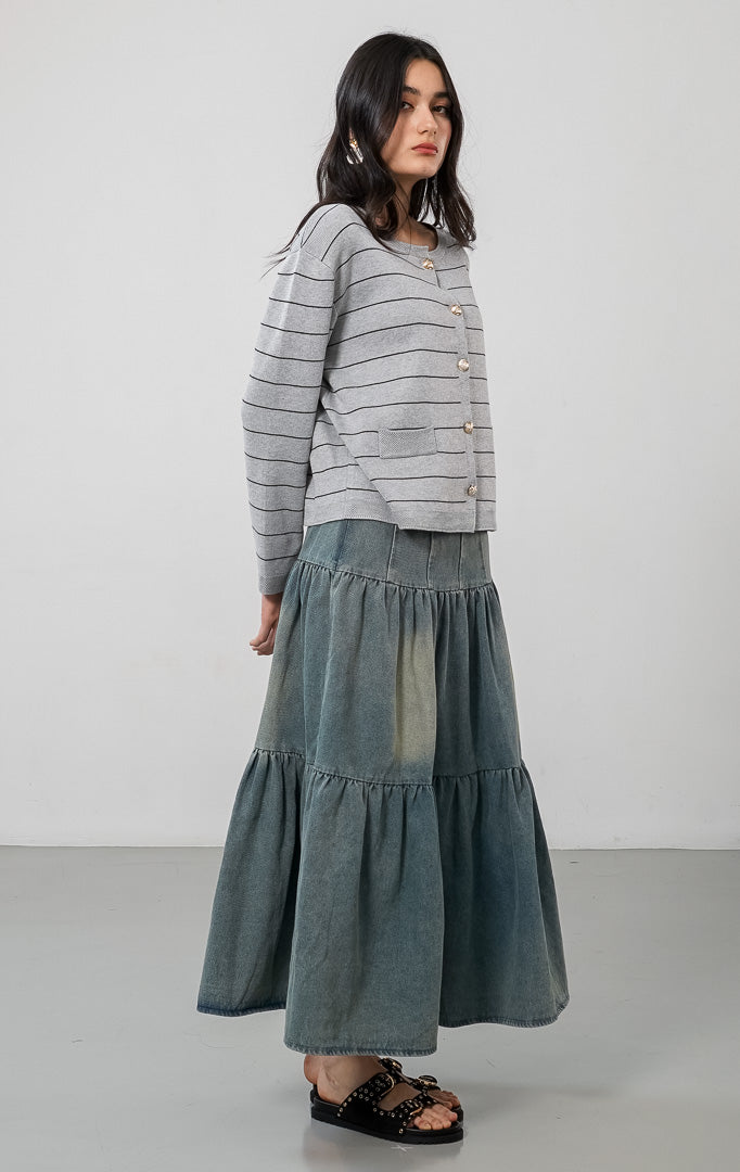 Jolene Cardigan Grey