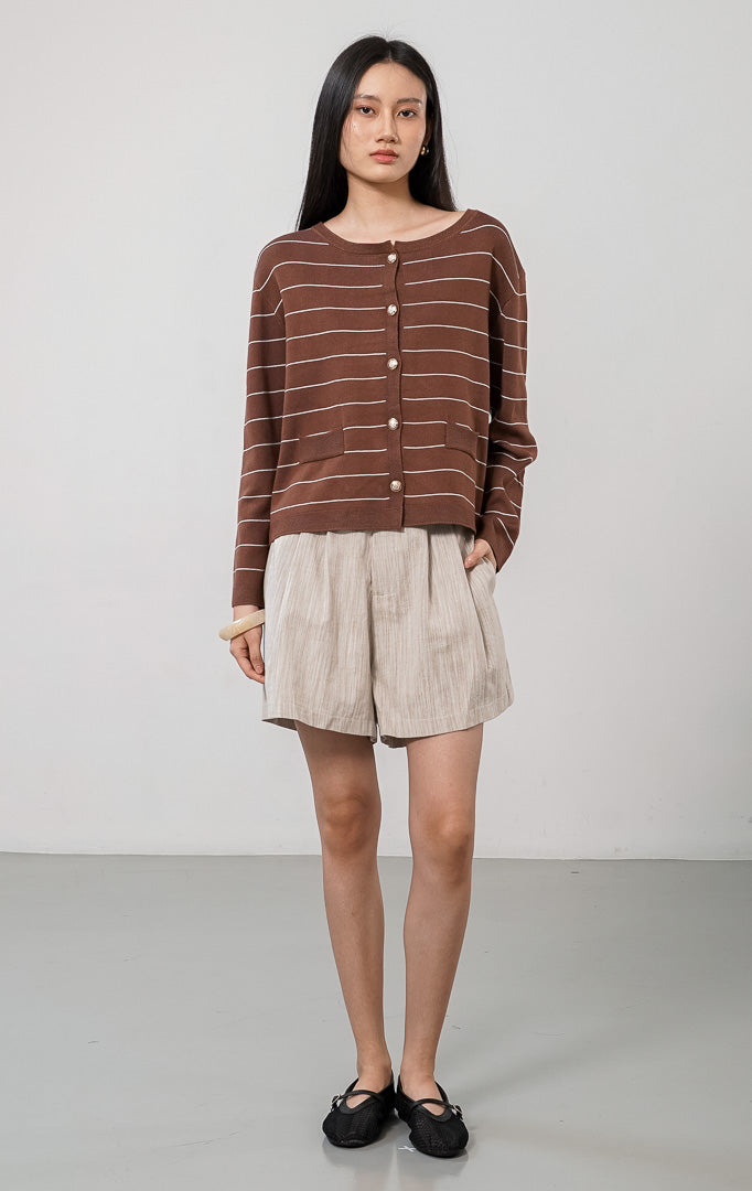 Jolene Cardigan Brown