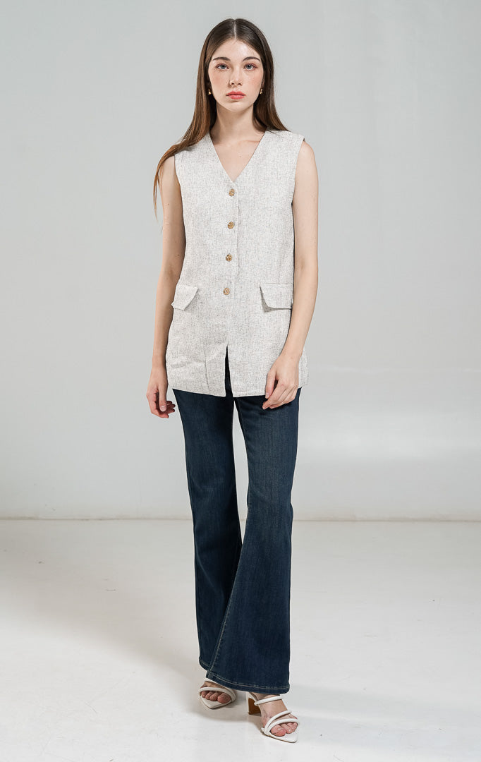 Baila Vest Ivory