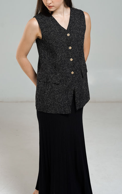 Baila Vest Black