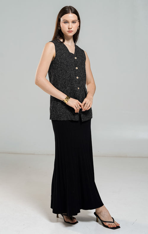 Baila Vest Black