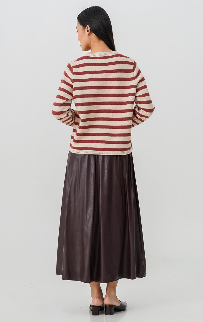 Agatha Cardigan Maroon